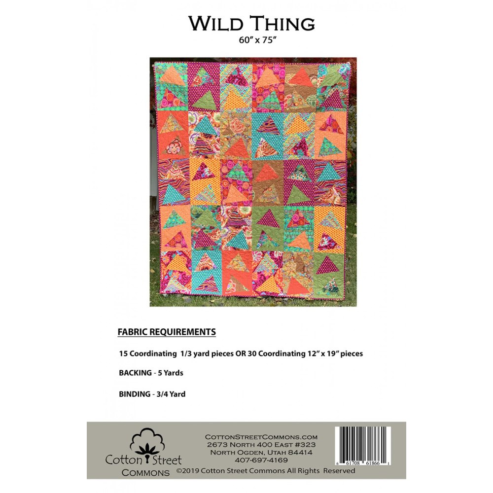 Wild Thing Quilt Pattern image # 80012