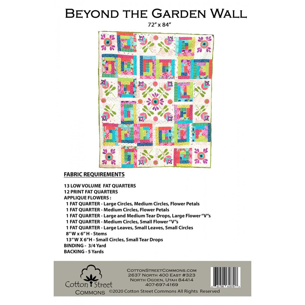 Beyond the Garden Wall Quilt Pattern image # 80032