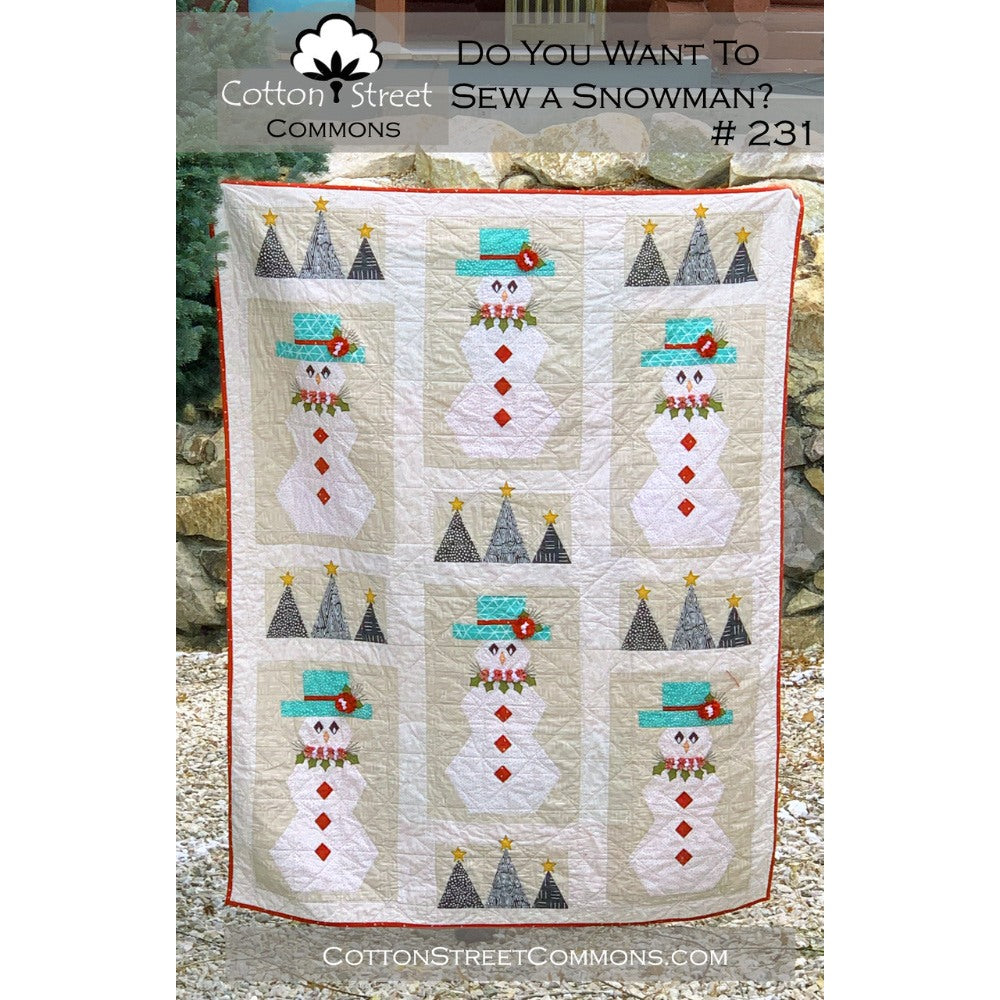 Do You Want to Sew A Snowman Quilt Pattern image # 80040