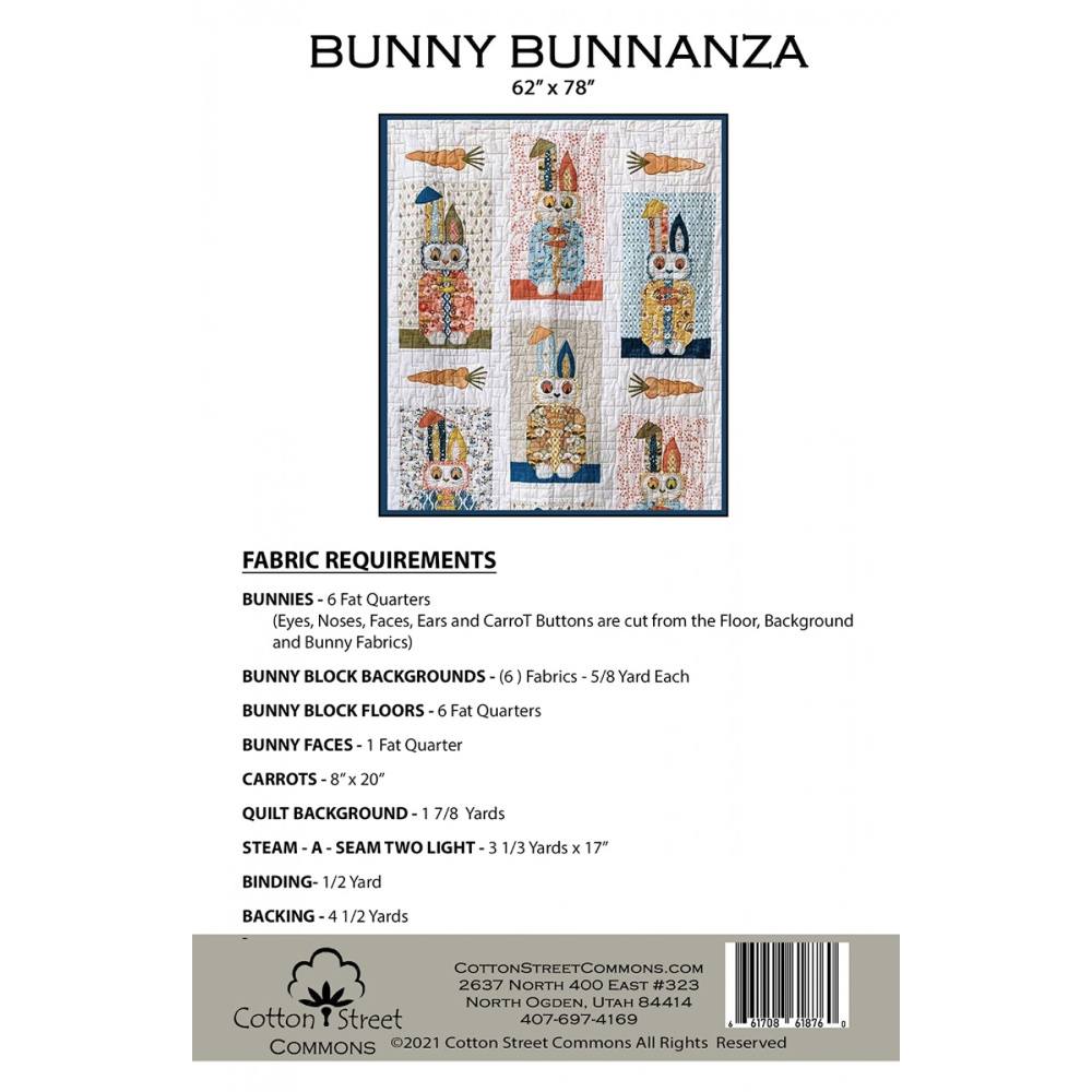 Bunny Bunnanza Quilt Pattern image # 80047