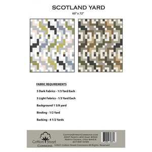 Scotland Yard Quilt Pattern image # 80052