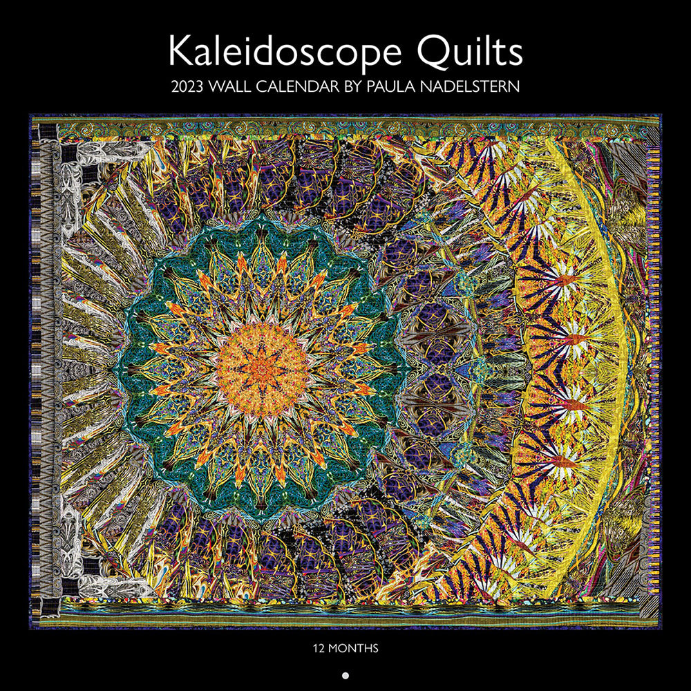 2023 Kaleidoscope Quilts Wall Calendar image # 88860