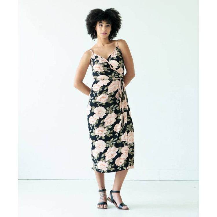 Calvin Wrap Dress & Top Pattern - True Bias image # 83742