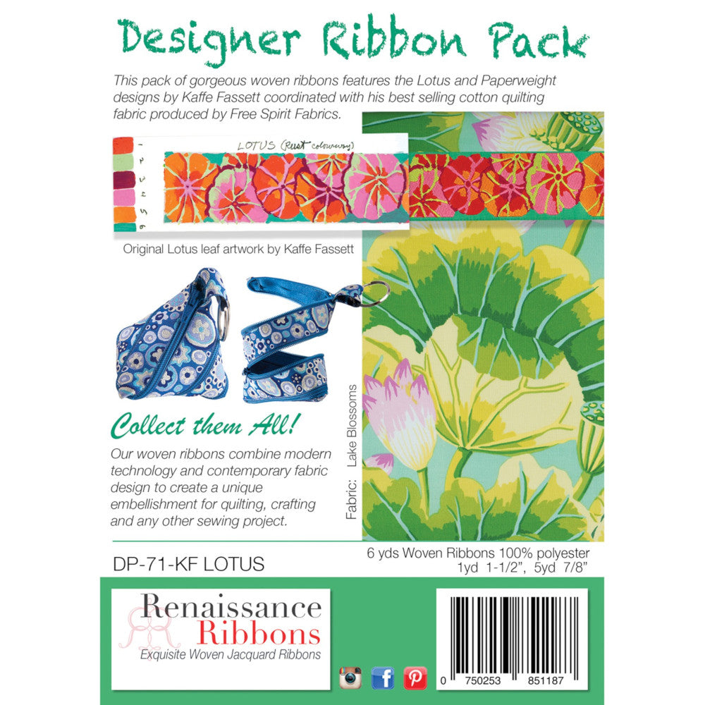 Lotus Designer Ribbon Pack, Renaissance Ribbons image # 50648