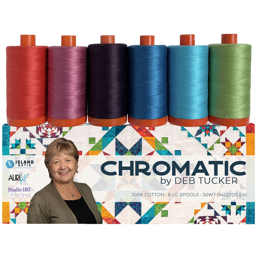 Aurifil Chromatic 6 Spool Thread Collection image # 118401