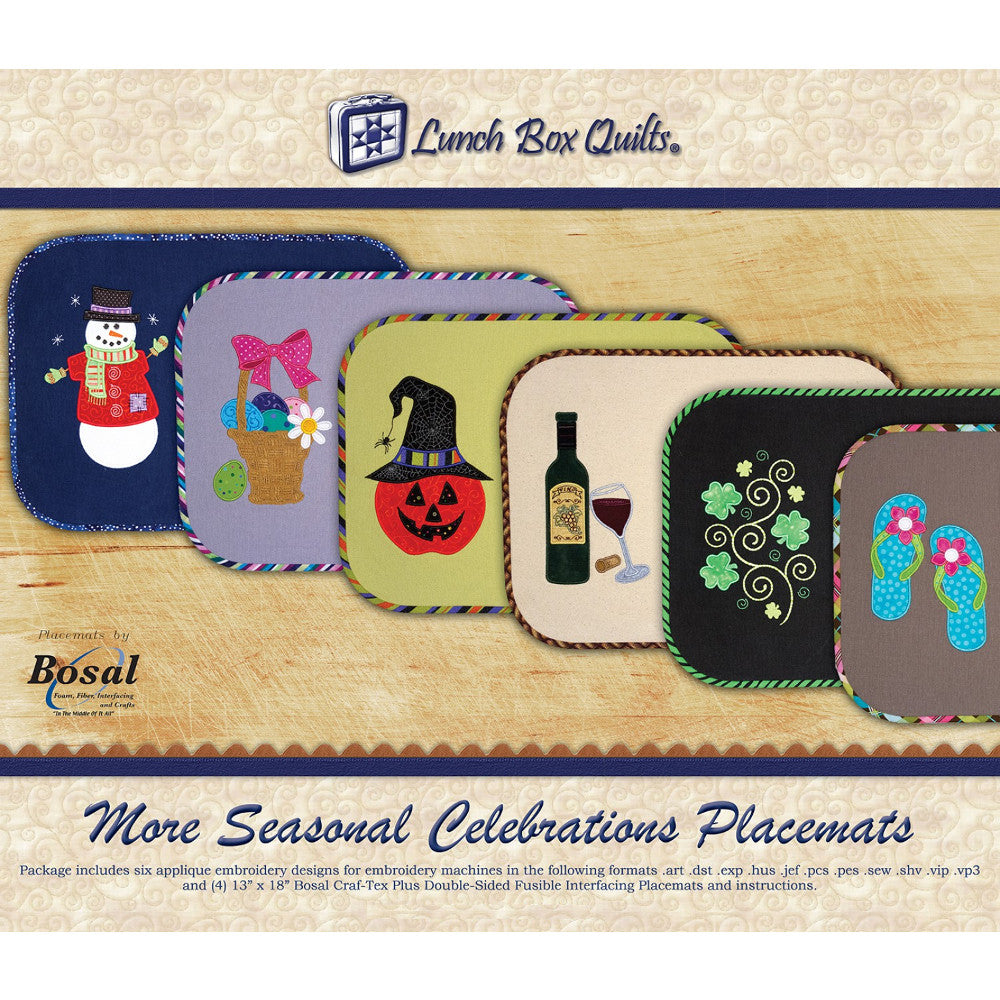 Seasonal Celebrations Placemats Pattern with CD image # 47330