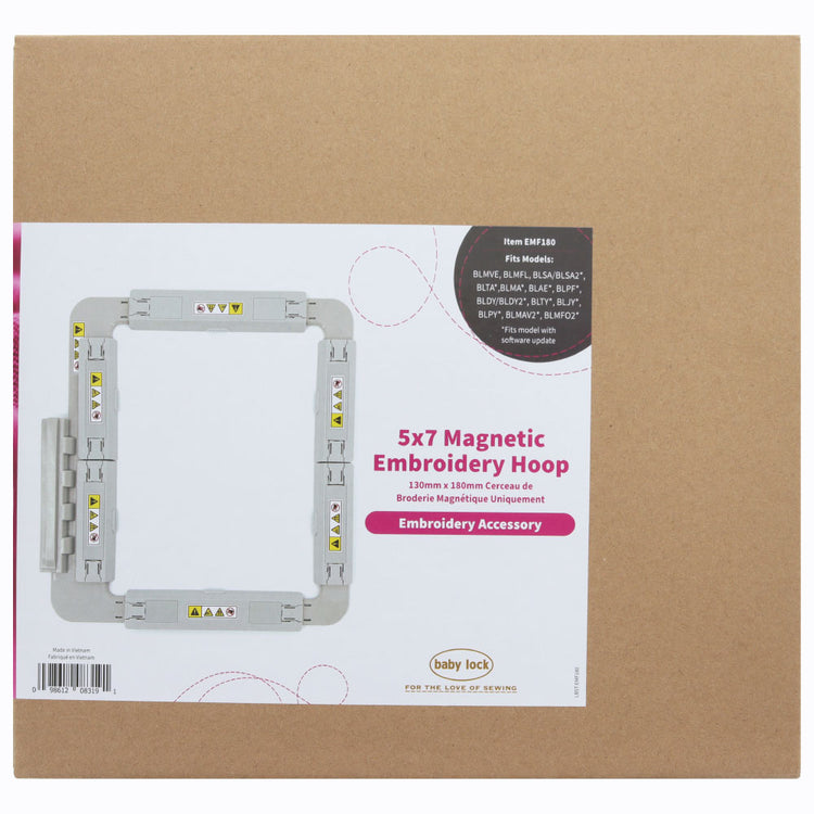 Magnetic Frame (5" x 7"), Babylock #EMF180 image # 103610