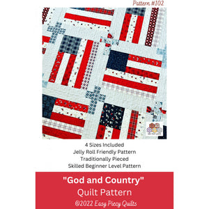 God and Country Quilt Pattern image # 123637