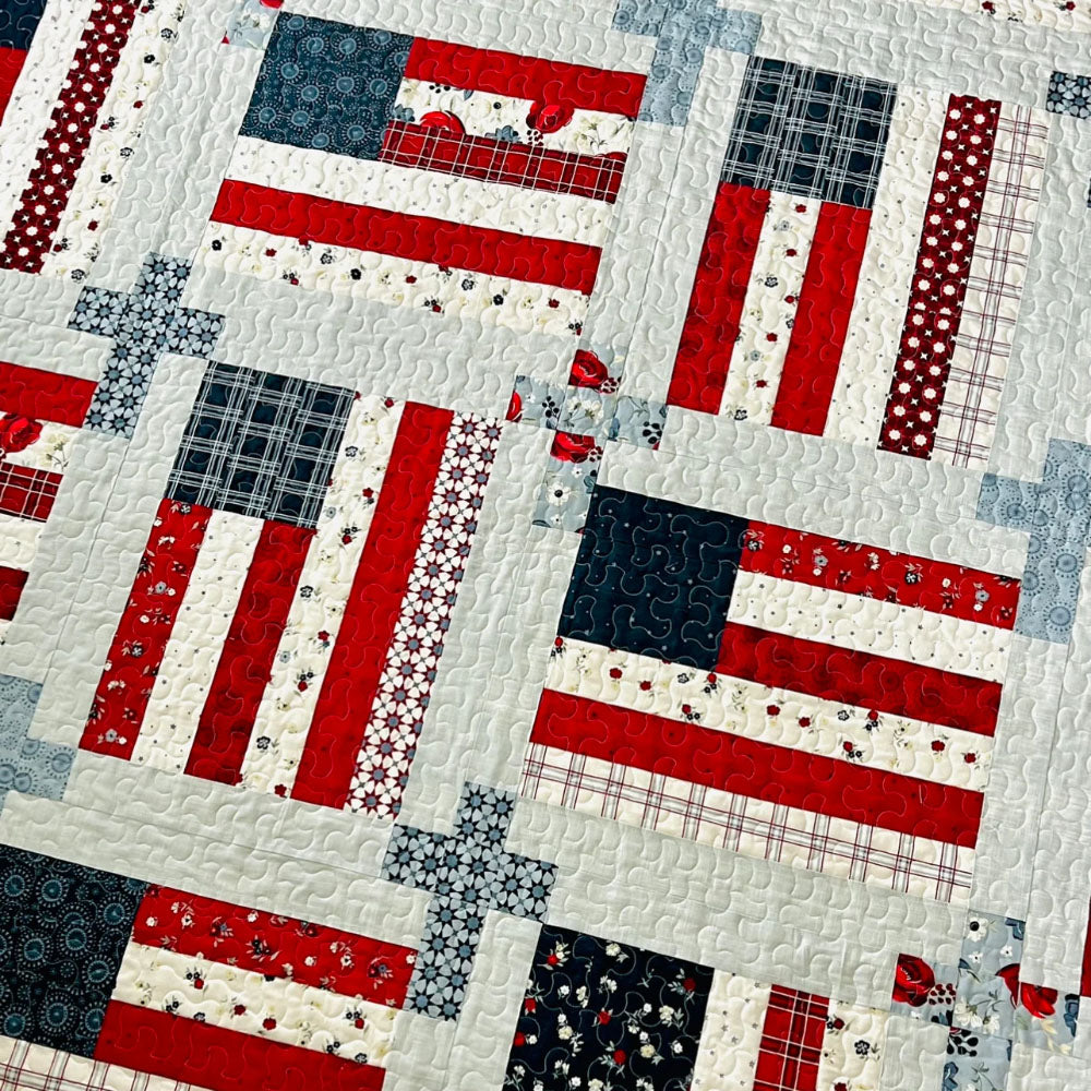 God and Country Quilt Pattern image # 123636