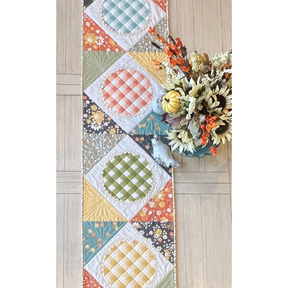 Easy as Pie Quilted Table Runner image # 123684