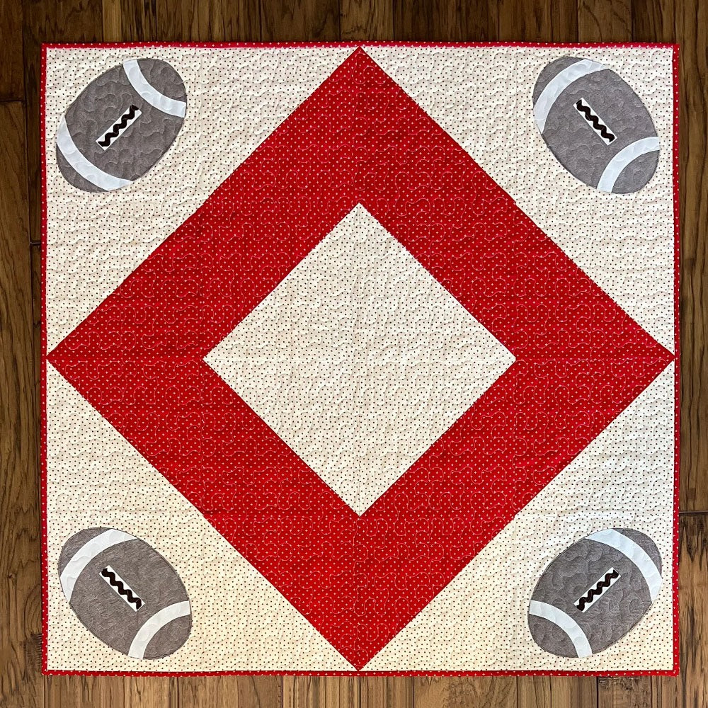 Game Day Quilted Table Topper Pattern image # 123873