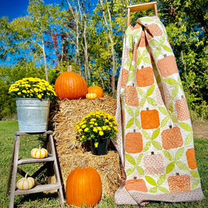 Pumpkin Vines Quilt Pattern image # 123992