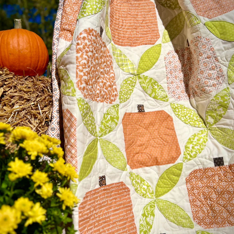 Pumpkin Vines Quilt Pattern image # 124006