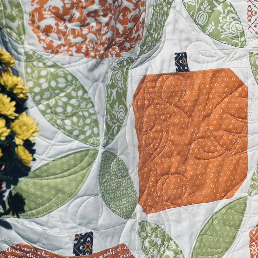 Pumpkin Vines Quilt Pattern image # 124010