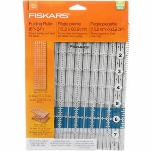 Fiskars Folding Ruler (6"x24") image # 77473