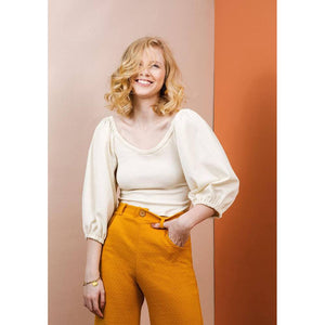 Friday Pattern Company - Adrienne Blouse Pattern image # 72401