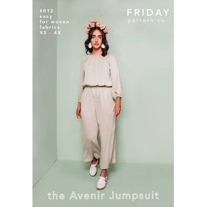 Friday Pattern Company - Avenir Jumpsuit Pattern image # 72421