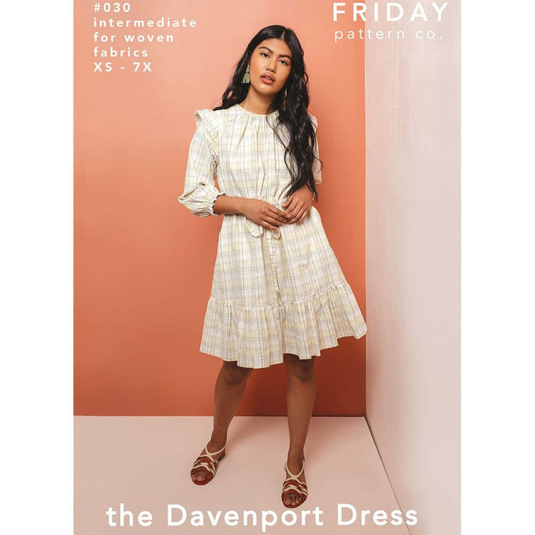 Friday Pattern Company - Davenport Dress Pattern image # 109667