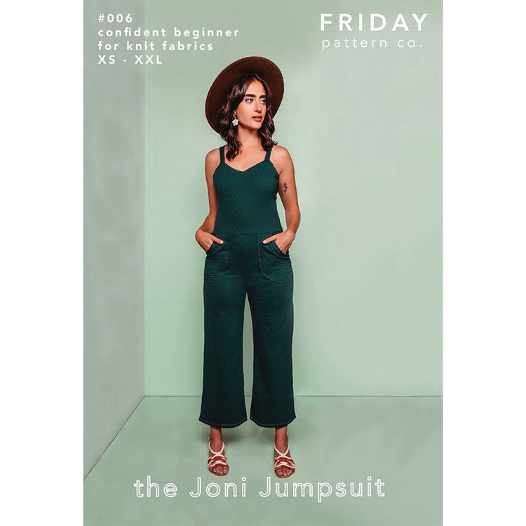 Friday Pattern Company - Joni Jumpsuit Pattern image # 72463