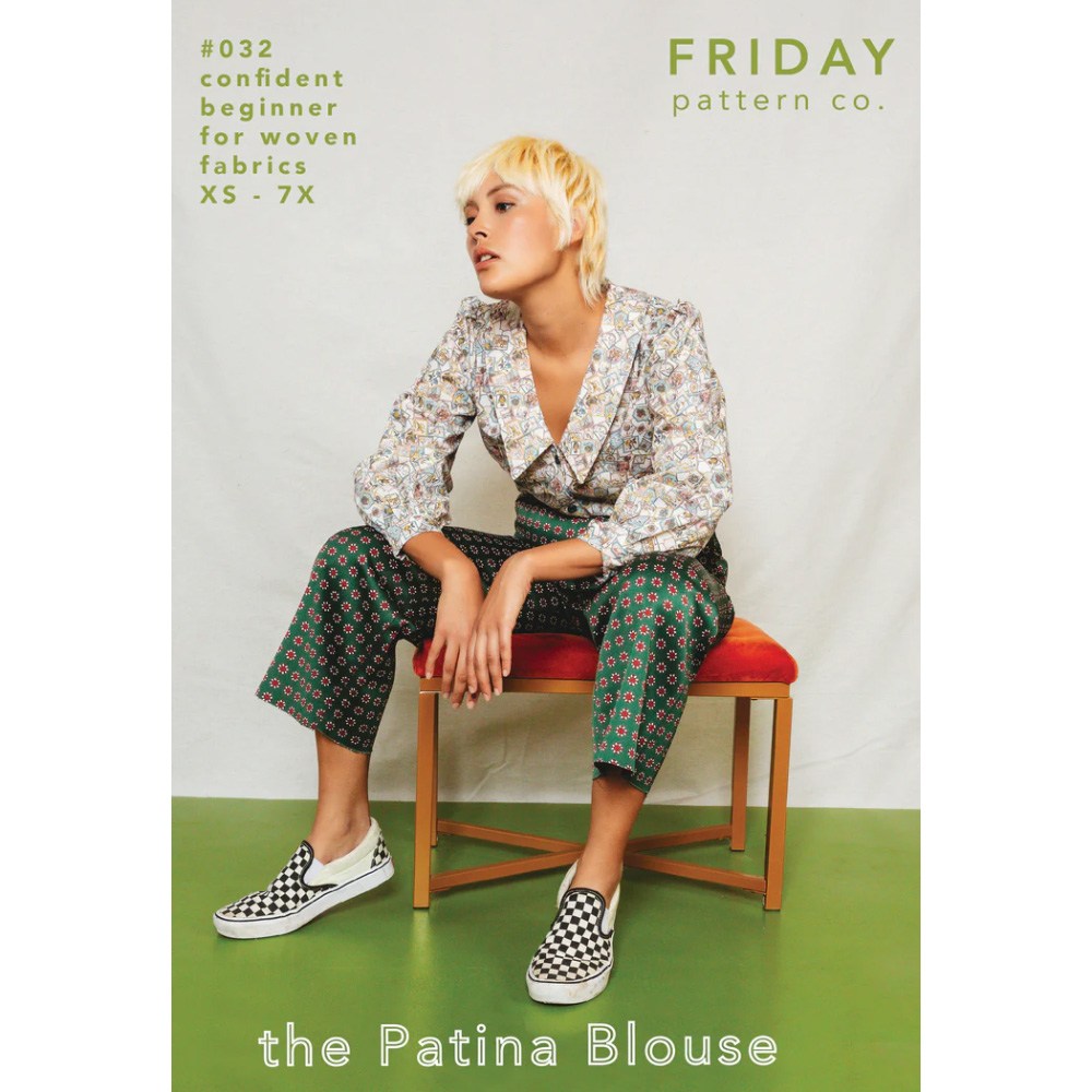 Friday Pattern Company - Patina Blouse Pattern image # 99915