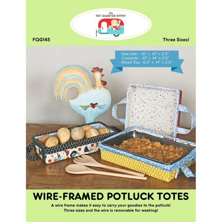 Wire-Framed Potluck Totes Pattern image # 54873