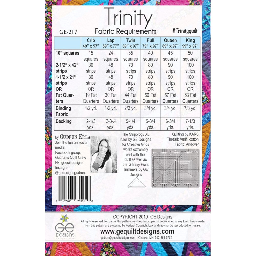 Trinity Quilt Pattern image # 58669