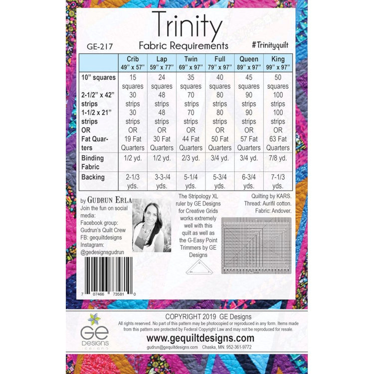 Trinity Quilt Pattern image # 58669