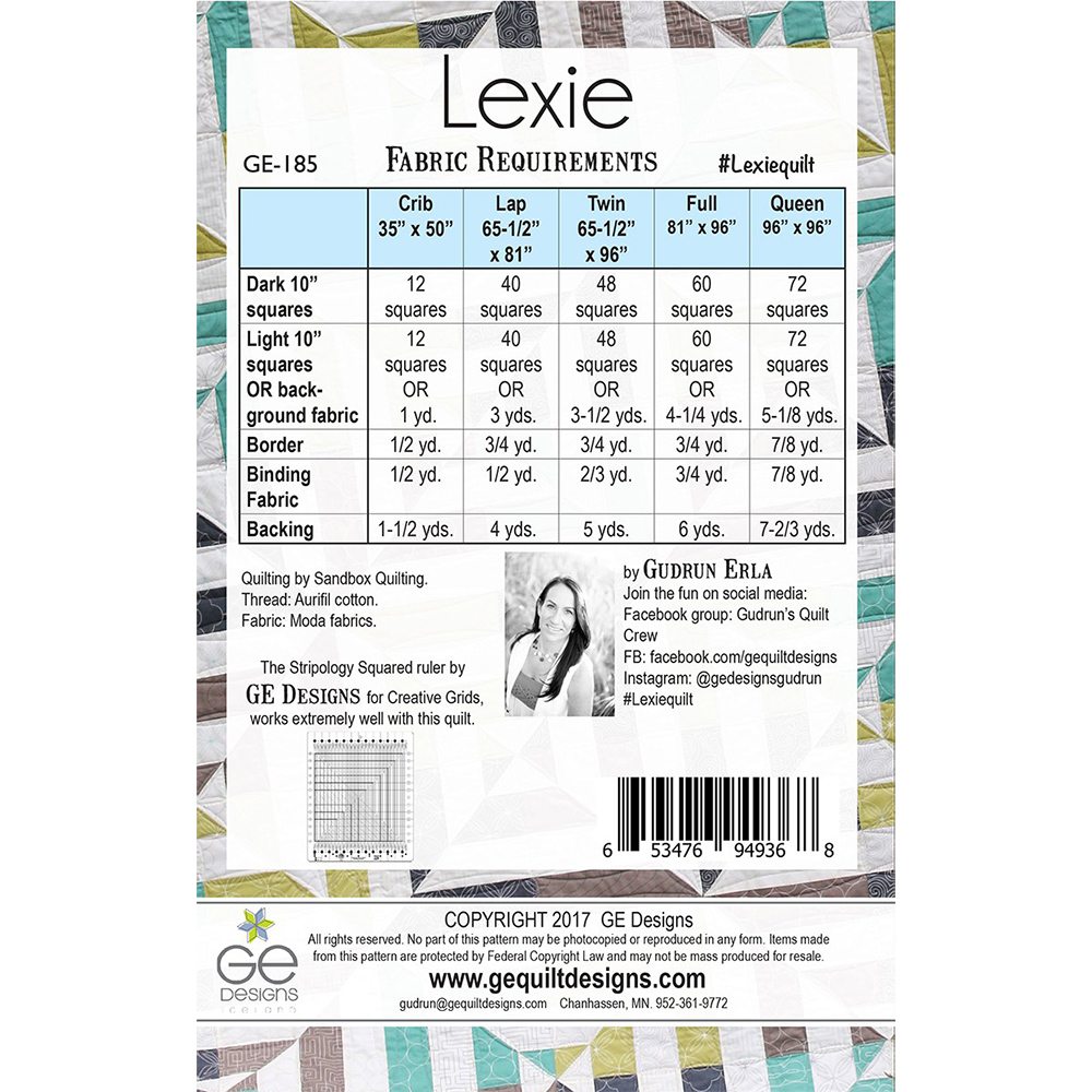 Lexie Quilt Pattern image # 69100