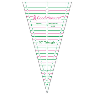 Good Measure 30Ã‚Â° Triangle Ruler image # 43934