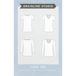 Grainline Studio, Lark Tee Pattern (Sizes 0-18) image # 100232