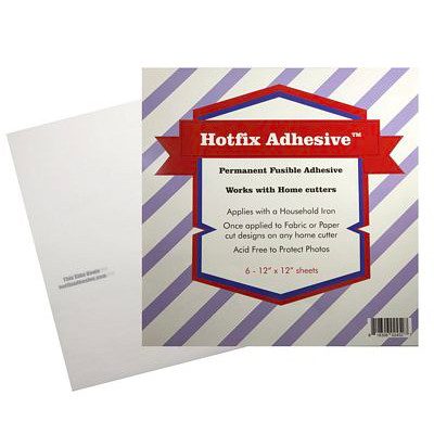 Hotfix Adhesive Sheets (12in x 12in) - 6pk image # 42849