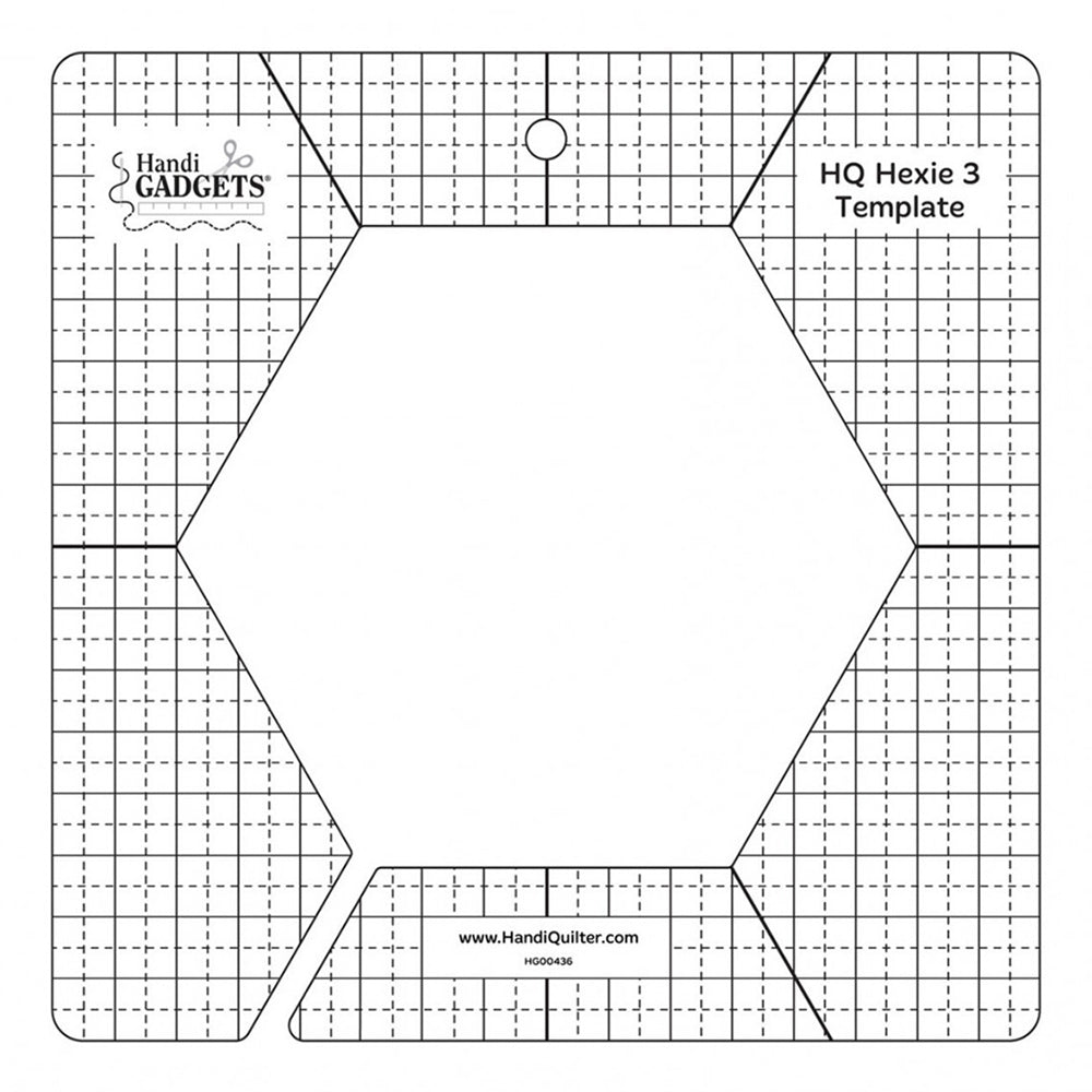 Handi Quilter 3" Hexie Ruler image # 59586