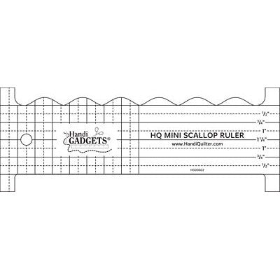 Mini Scallop Ruler image # 27226