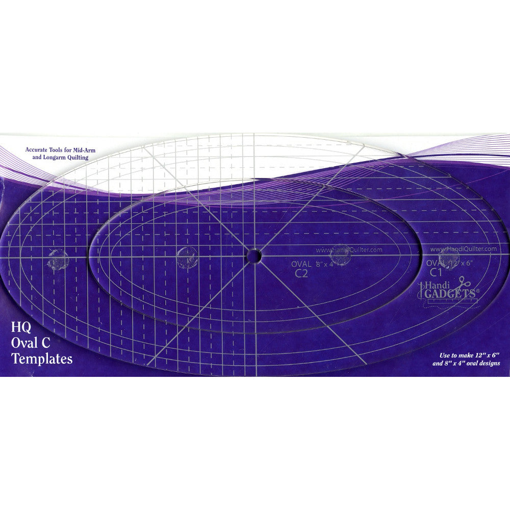 Handi Quilter, Oval Ruler C image # 45030