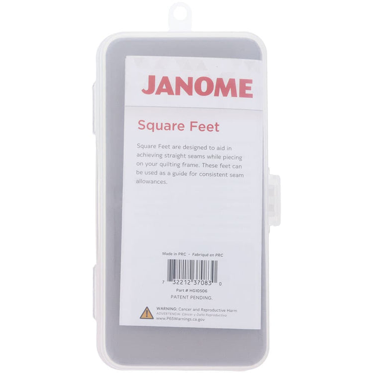 Square Feet Set, Janome #HG10506 image # 108842