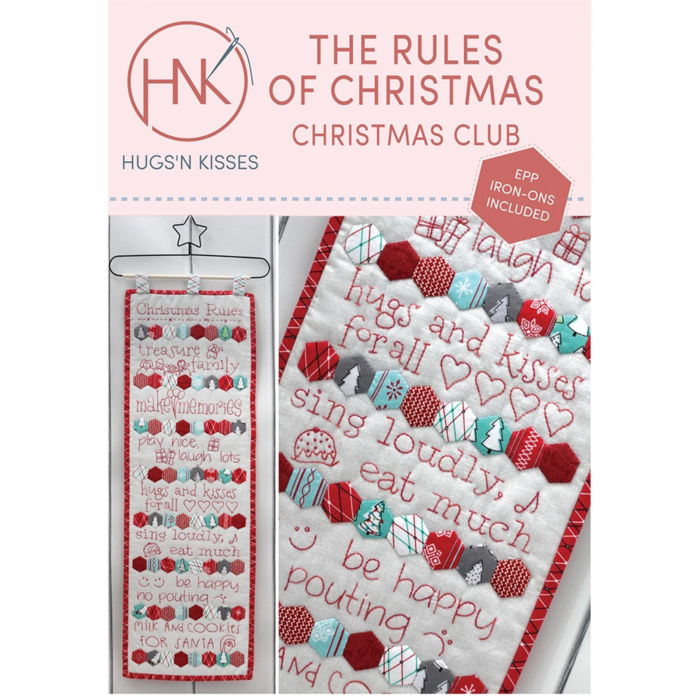 The Rules Of Christmas Wall Hanging Pattern image # 68687