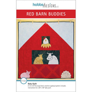 Red Barn Buddies Baby Quilt Pattern image # 102032