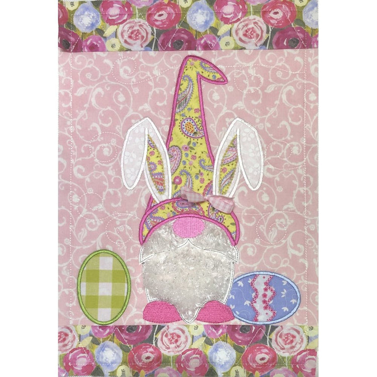 Hello Spring Bunny Gnome Quilt and Flag CD & Pattern, Desiree Designs image # 65921