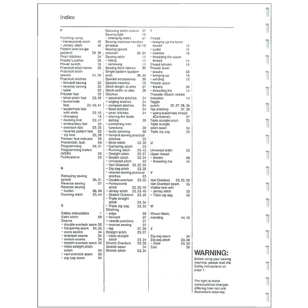 Bernina 1080 Instruction Manual image # 114738