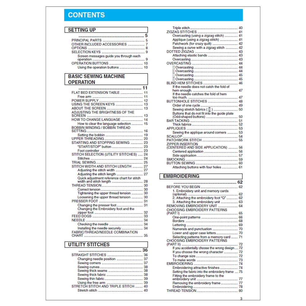 Brother PE-400D Instruction Manual image # 118453