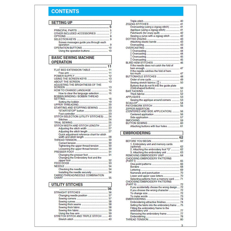 Brother PE-400D Instruction Manual image # 118453