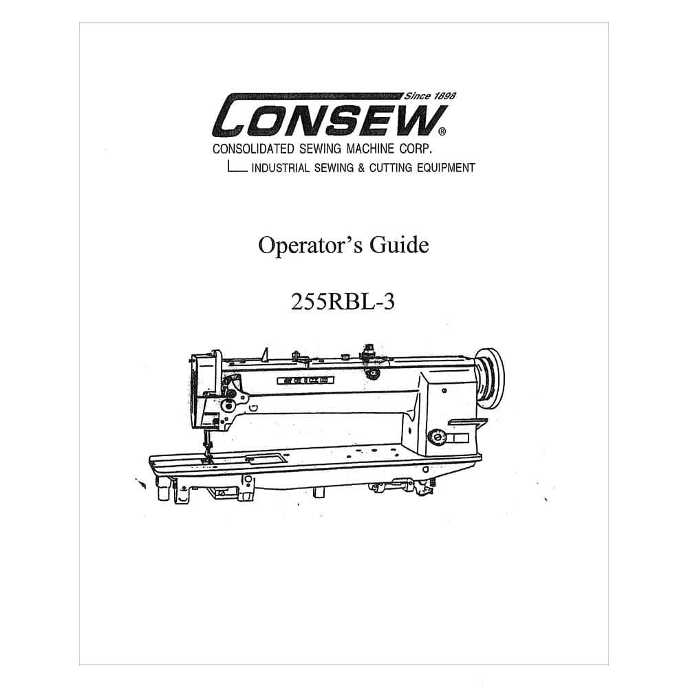 Consew 255RBL-3 Instruction Manual