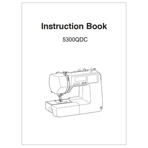 Janome 5300QDC-T Instruction Manual image # 114604