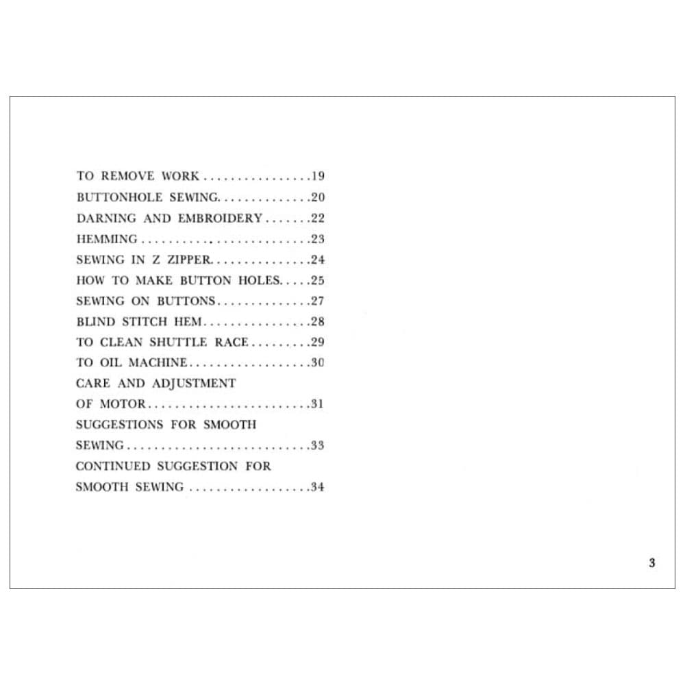 Riccar 301Z Instruction Manual image # 115889