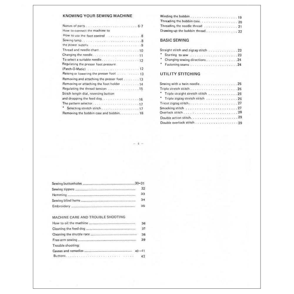 Riccar 695 Instruction Manual image # 115699