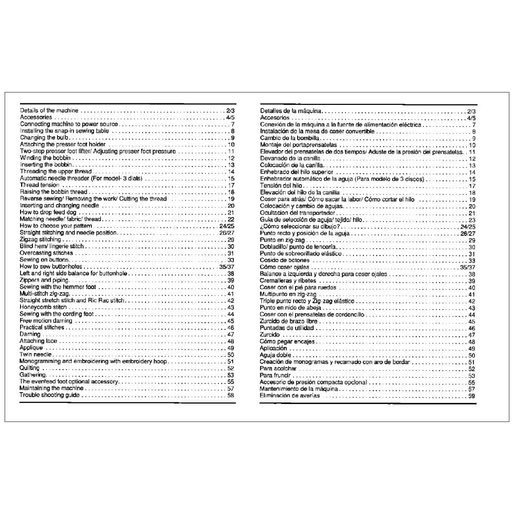 Riccar R552 Instruction Manual image # 115170