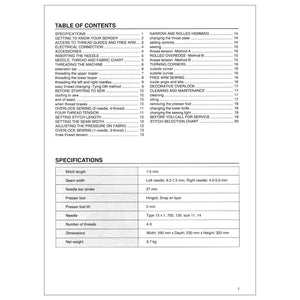 Riccar R724E Instruction Manual image # 115137