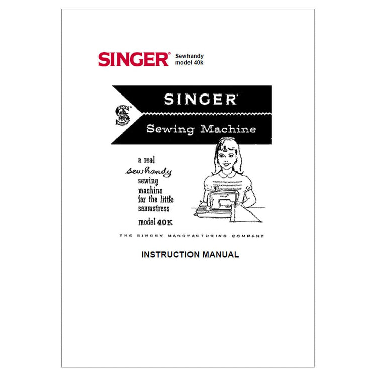 Singer Sewhandy 40K Instruction Manual image # 114642