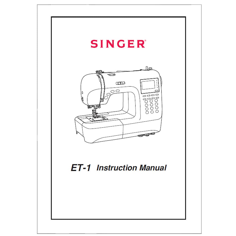 Singer ET-1 Instruction Manual image # 114658