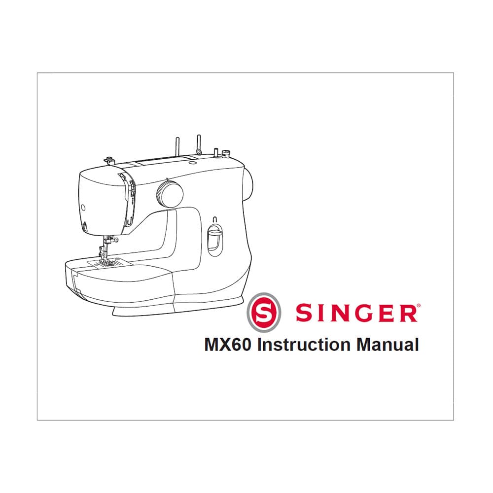 Singer MX60 Instruction Manual image # 114695